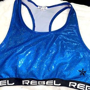 Rebel athletic Sports bra adult small